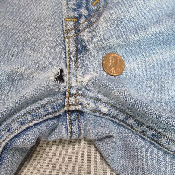 Vintage Levis 505 Jeans Mens 36x34 Blue Straight Fit Grunge Cowboy USA 90s Y2K - Picture 3 of 13